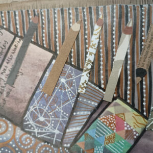 Pack of 7 pencil stickers