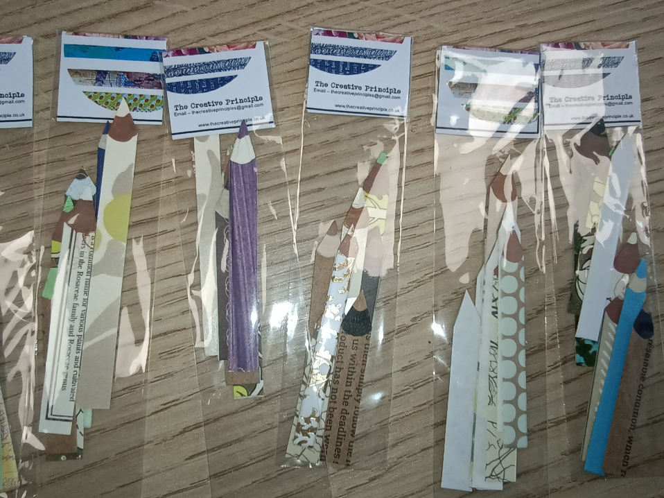 Pack of 7 pencil stickers - Image 2